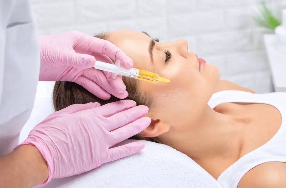 Girl face with injection | insparation medspa |Watchung, NJ