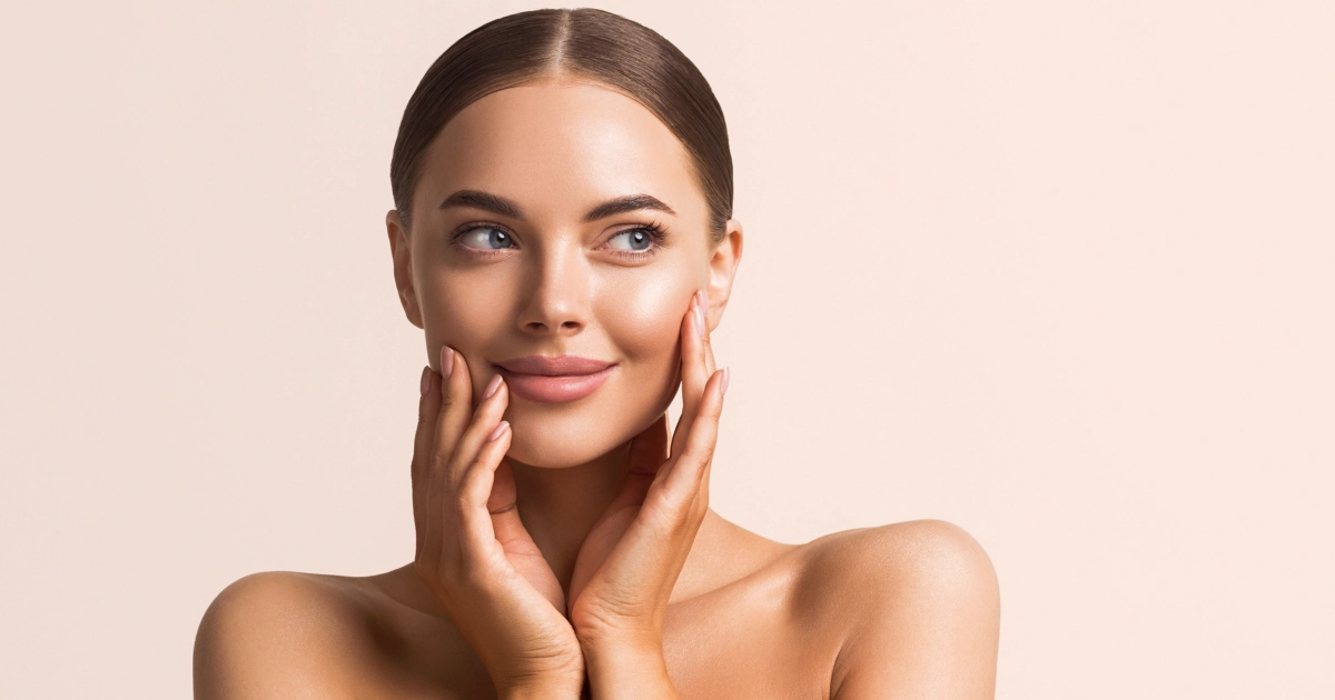 Young woman with radiant skin, showcasing the results of facial balancing in Old Bridge, NJ